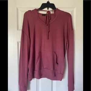 Juniors VNeck Pullover Hoodie L